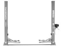 Подъемник двухстоечный автомобильный 4 тонны Nordberg N4120B-4G_380 серый, электрогидравлический, 380В