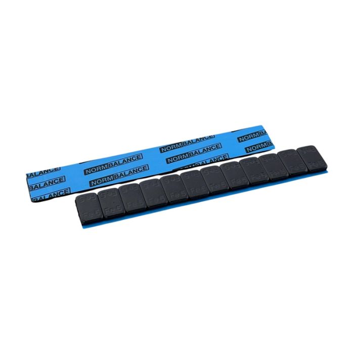 Самоклеящиеся балансировочные грузики NormBalance FE-071B, 12*5 г, 100 шт., железо