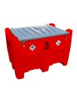 Мини АЗС для масла Emiliana Serbatoi Carrytank 440, 24В, 40л/мин, 440л, шланг 4м, мех.пистолет, счетчик