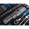 Набор инструментов в кейсе Licota ALK-8009F, 143 предмета, с трещоткой, 1/4", 1/2"