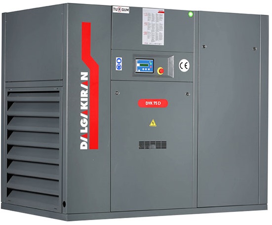 Винтовой компрессор DALGAKIRAN DVK 75D-10 масляный, 380 В