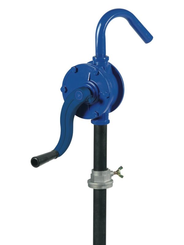 Насос для дизельного топлива, масла ручной роторный для бочки Piusi Hand Pumps Aluminium F0033200B, 30 л/мин