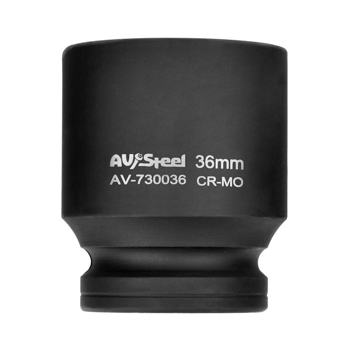 Головка ударная шестигранная AV Steel AV-730036, 3/4", 36мм