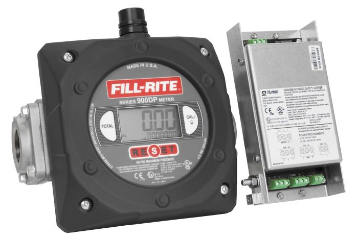 Счетчик дизельного топлива, бензина Fill-Rite 900CDPBSPT, электронный, расходомер топлива, 151 л/мин