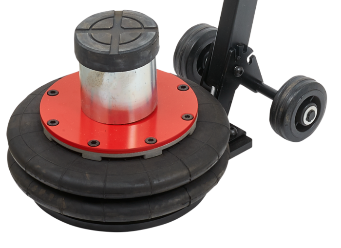 Домкрат подкатной пневматический 2 тонны Chicago Pneumatic CP88222, надувной, автомобильный, двухсекционный
