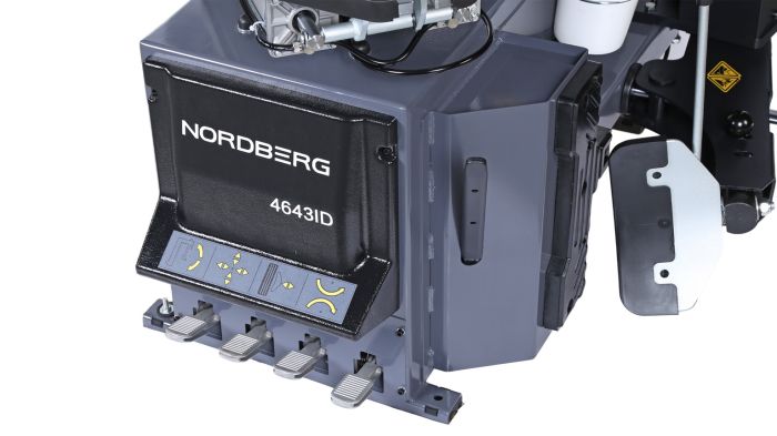 Шиномонтажный станок легковой Nordberg 4643ID, автоматический, инверторный, 220В, с третьей рукой