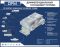 Счетчик дизельного топлива DFM 100D, электронный, с импульсным выходом, расходомер топлива, 1,66 л/мин
