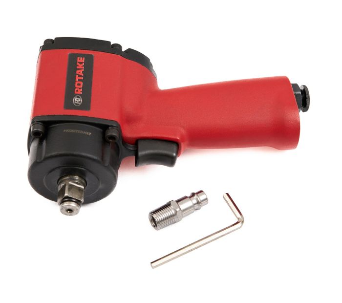 Пневмогайковерт ударный мини ROSSVIK RT-5229, 1/2", легковой, 520Нм
