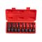 Набор головок ударных TORX ROSSVIK ST242, 1/2", T30-T80, 8 шт.