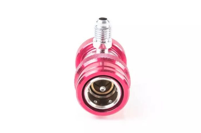 Адаптер красный 1/4" Licota ATL-9006, для двухвентильного манометрического коллектора
