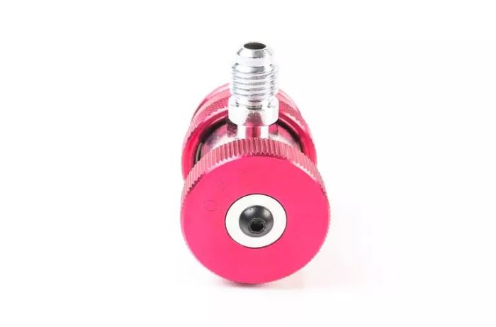 Адаптер красный 1/4" Licota ATL-9006, для двухвентильного манометрического коллектора