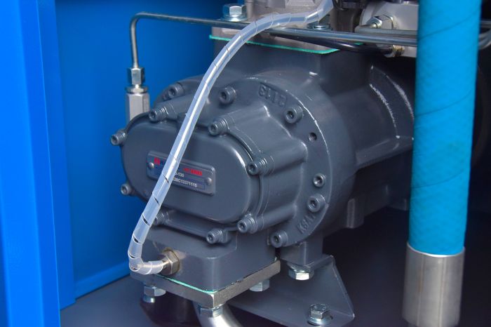 Винтовой компрессор KraftMachine KM22-8рВ, ременной привод, 8 бар, IP23, 3600л/мин