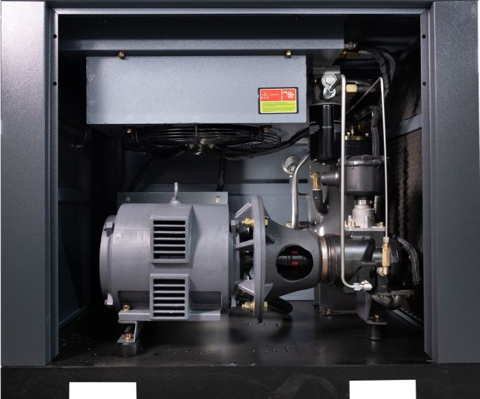 Винтовой компрессор IronMac IC 10/8 B, ременной привод, 8 бар, IP55, 1060л/мин