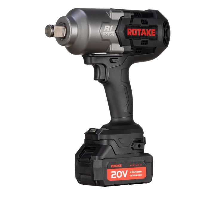Гайковерт аккумуляторный ударный Rotake RC8805, 3/4", 1700 Нм, в кейсе