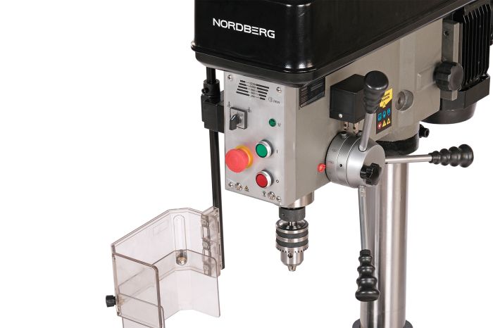 Станок сверлильный NORDBERG ND2554P, 1100Вт, 25мм, 380В, 5 скоростей