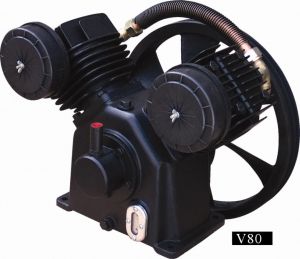Компрессорная головка Remeza V-80, ременной привод, 3 кВт, 420 л/мин