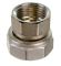 Полусгон VALTEC BH VTr.614.N.0504, 3/4"F х 1/2"F, прямой с накидной гайкой