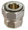 Полусгон VALTEC BH VTr.614.N.0504, 3/4"F х 1/2"F, прямой с накидной гайкой
