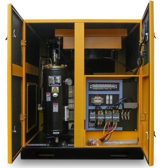 Винтовой компрессор Berg BK-22P, ременной привод, 8 бар, 3600л/мин, IP23