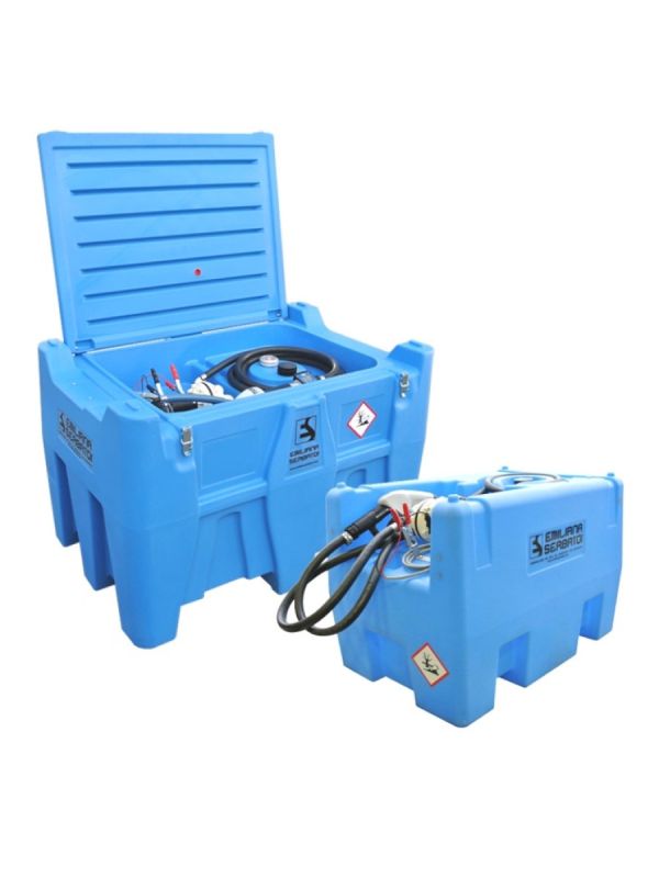 Мини АЗС для AdBlue Emiliana Serbatoi Carrytank 220, 24В, 40л/мин, 220л, шланг 4м, авт.пистолет