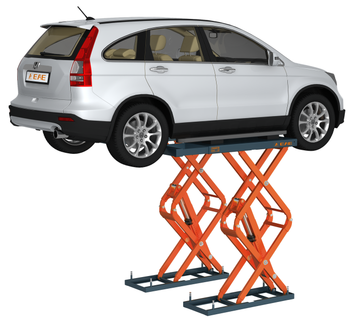 Подъемник автомобильный ножничный 3,5 тонн Everlift EE-6503V2, электрогидравлический, 380В