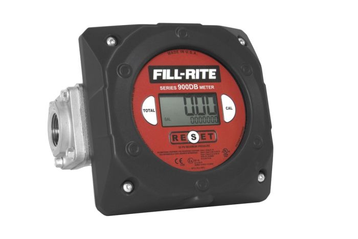 Счетчик дизельного топлива, бензина Fill-Rite 900CD(P)BSPT, электронный, расходомер топлива, 151 л/мин