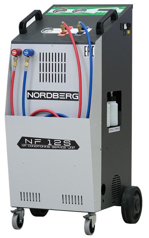 Станция для заправки автокондиционеров NORDBERG NF12S, автоматическая, 130 л/мин