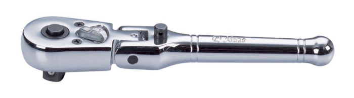 Трещотка шарнирная Hans 4144PQ, 1/2", 45 зубцов
