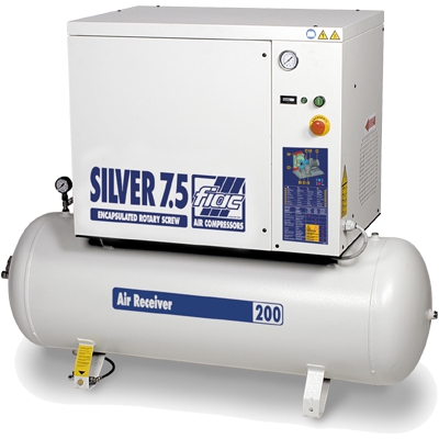 Винтовой компрессор Fiac NEW SILVER 7,5/200 8 ременной, масляный, 380 В