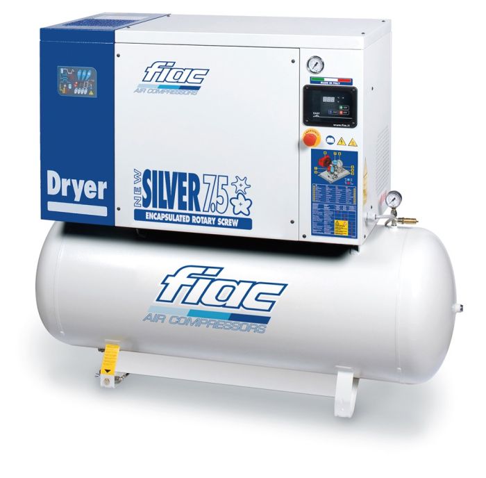 Винтовой компрессор Fiac NEW SILVER D 7,5/300 10 электрический, ременной, масляный