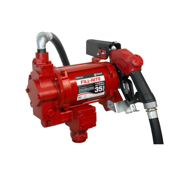 Насосная станция перекачки топлива Fill-Rite FR310VEMN, модуль для перекачки дизельного топлива, бензина, 120 л/мин, 220В