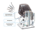 Поршневой компрессор Fini DR.SONIC 102-24F-FM-0.75M, медицинский, коаксиальный, безмасляный, 105 л/мин, 220В