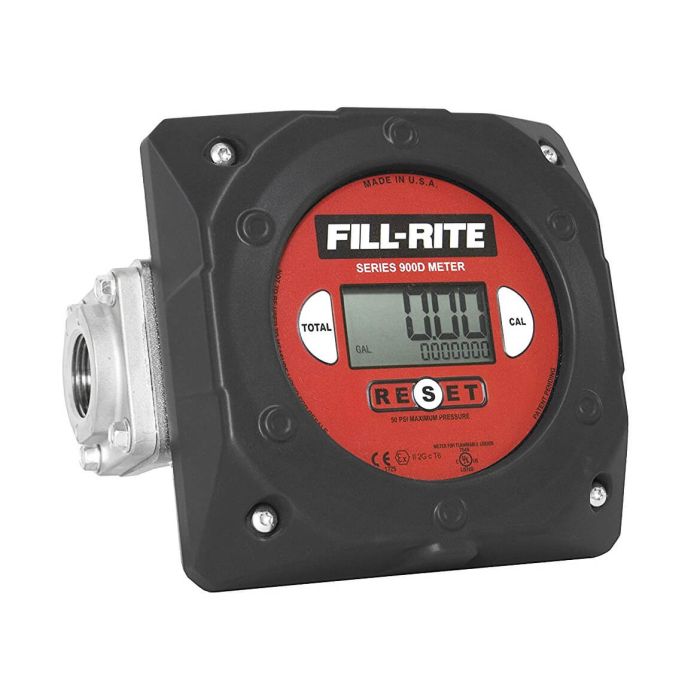 Счетчик дизельного топлива, бензина Fill-Rite 900DBBSPT, электронный, расходомер топлива, 151 л/мин