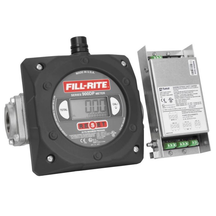 Счетчик дизельного топлива, бензина Fill-Rite 900CDPBSPT, электронный, расходомер топлива, 151 л/мин