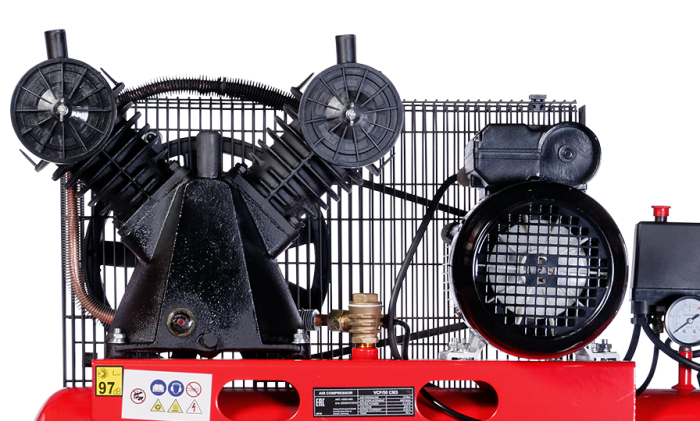 Поршневой компрессор Fubag VCF/100 CM3, ременной привод, масляный, 440 л/мин, 220В