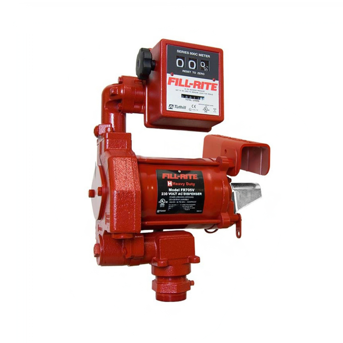 Насосная станция Fill-Rite FR 705 VEL, мобильный модуль перекачки дизельного топлива из бочки, 70 л/мин, 220В