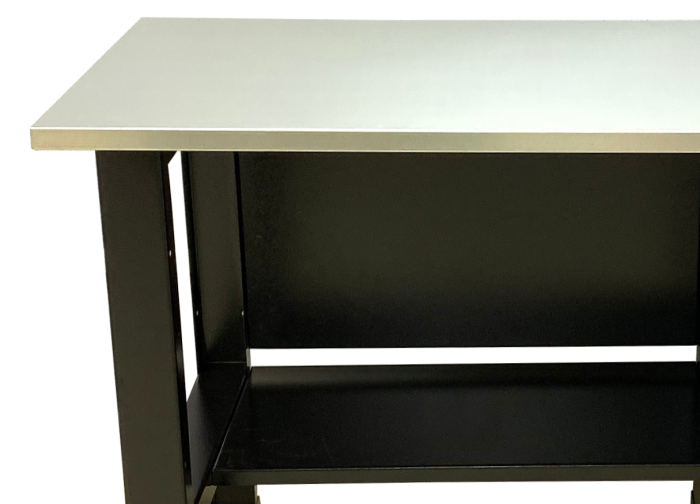 Верстак слесарный Garopt No boxes GT1400STD.red, однотумбовый, 2 полки