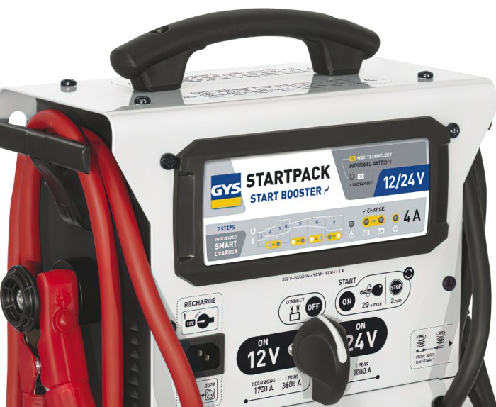 Пусковое устройство GYS STARTPACK 12-24 CI, автономное, 12/24В, 900А