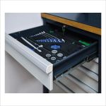 Верстак слесарный Верстакофф FBK 205.456-2FR, 3 тумбы, с дв. экраном, подсветка