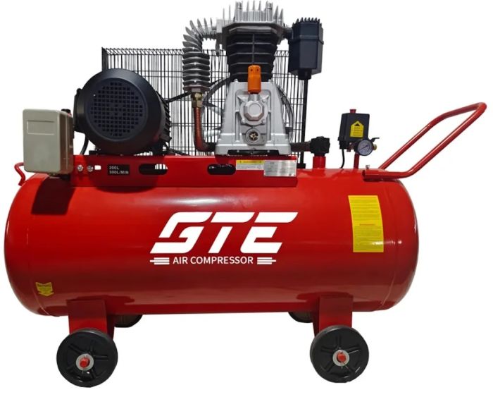Поршневой компрессор GTE GTE-MR200A500A, ременной, 500л/мин, 200л, 380В