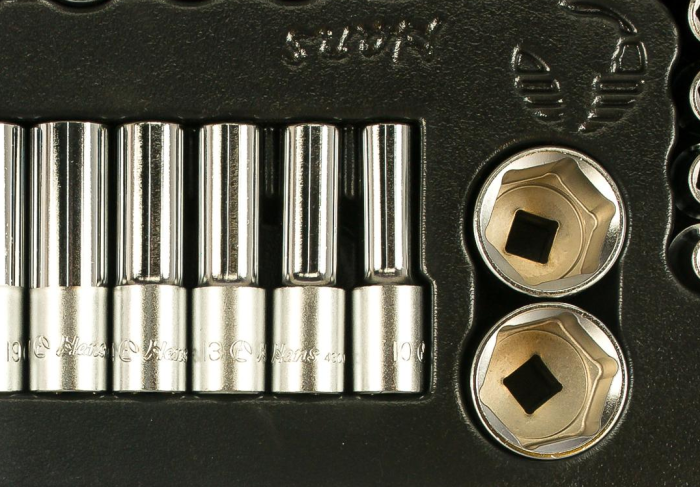 Набор торцевых головок Hans TT-2H, 1/2", 28 предметов
