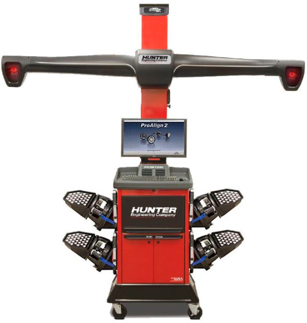Стенд сход развала 3D Hunter PA260/22L-222CMAE, напольный