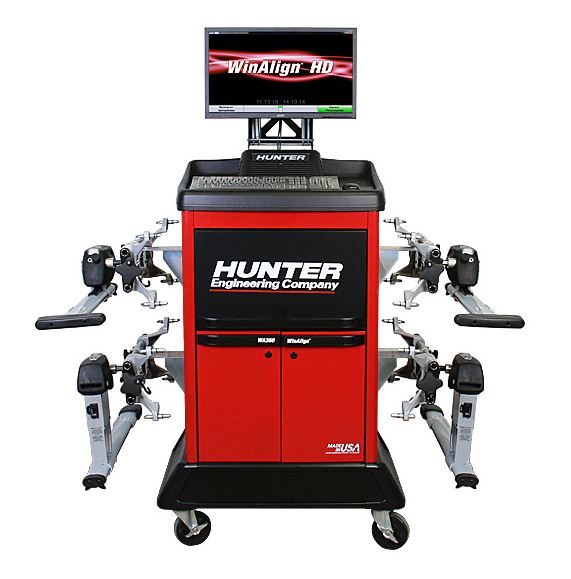 Стенд сход развала Hunter WA560/22LT-740T, инфракрасный, для грузовых автомобилей