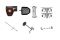 Стенд сход развала 3D Hunter PA210/22L-221ML2S, напольный