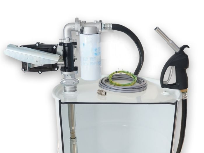 Комплект заправочный Piusi DRUM EX50 12V DC ATEX M+cable для бензина, 50 л/мин, 12В