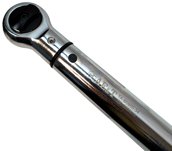 Динамометрический ключ Ae&t TA-B0800-34, предельный, 160-800 Нм, 3/4"