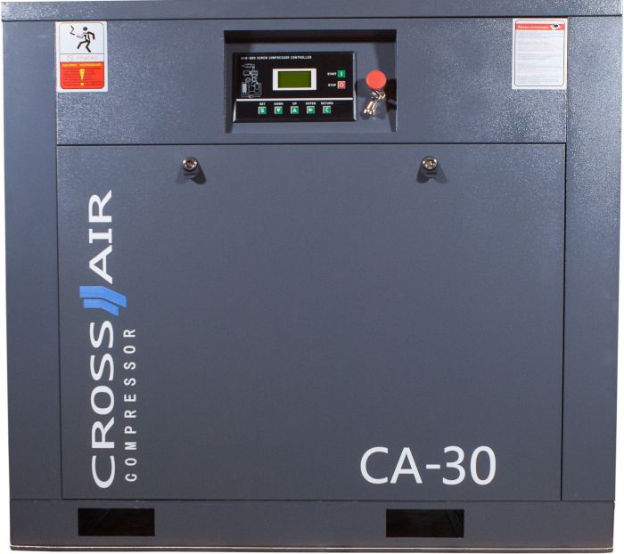 Винтовой компрессор CrossAir CA30-8GA-F, прямой привод, 8 бар, IP23, 5000 л/мин