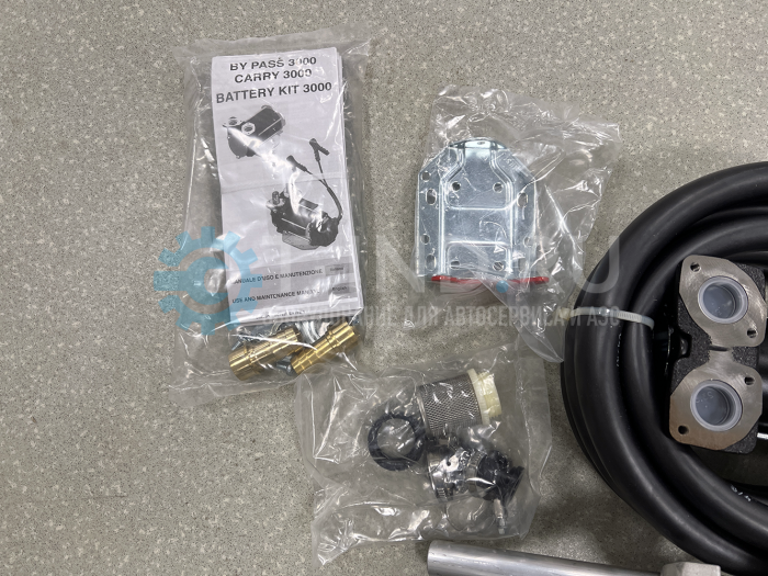 Комплект заправочный PIUSI Battery Kit 3000/12V F0022500C для дизельного топлива, 50 л/мин, 12В