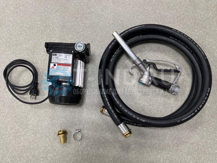 Насосная станция перекачки топлива Adam Pumps LIGHT TECH 80, заправочный модуль для дизеля, 80 л/мин, 220В
