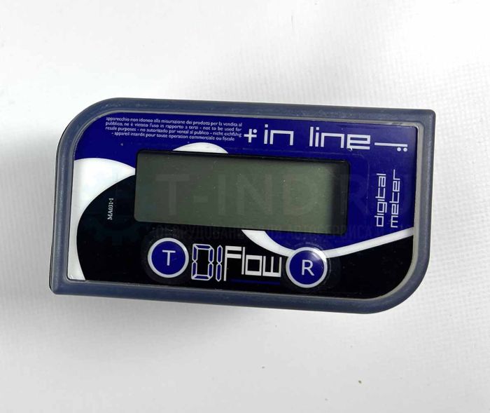 Счетчик дизельного топлива, масла Adam Pumps DI FLOW INLINE (ver. S), электронный, расходомер топлива, 150 л/мин